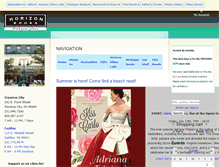 Tablet Screenshot of horizonbooks.com